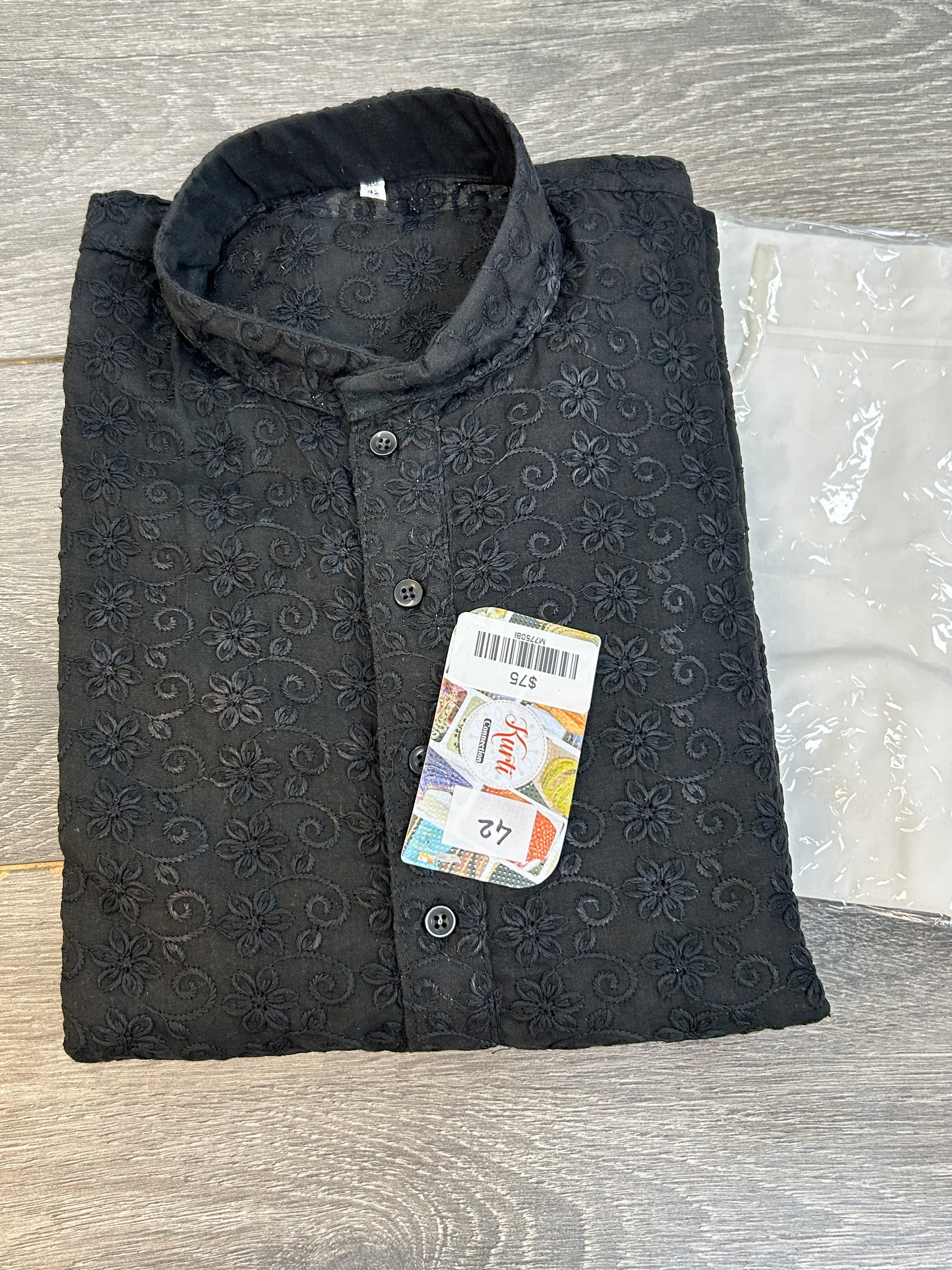Chikankari kurta pajama - Kurti Connection USA