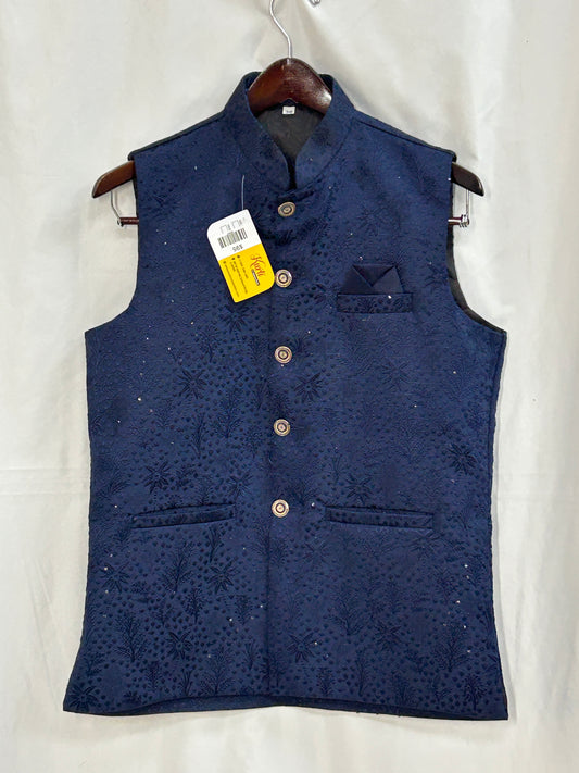 Silk vests for men | half jacket / kurta - Kurti Connection USA