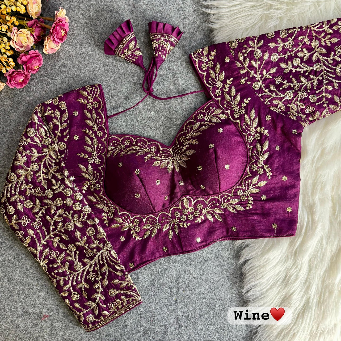 Madhubala blouse - Kurti Connection USA