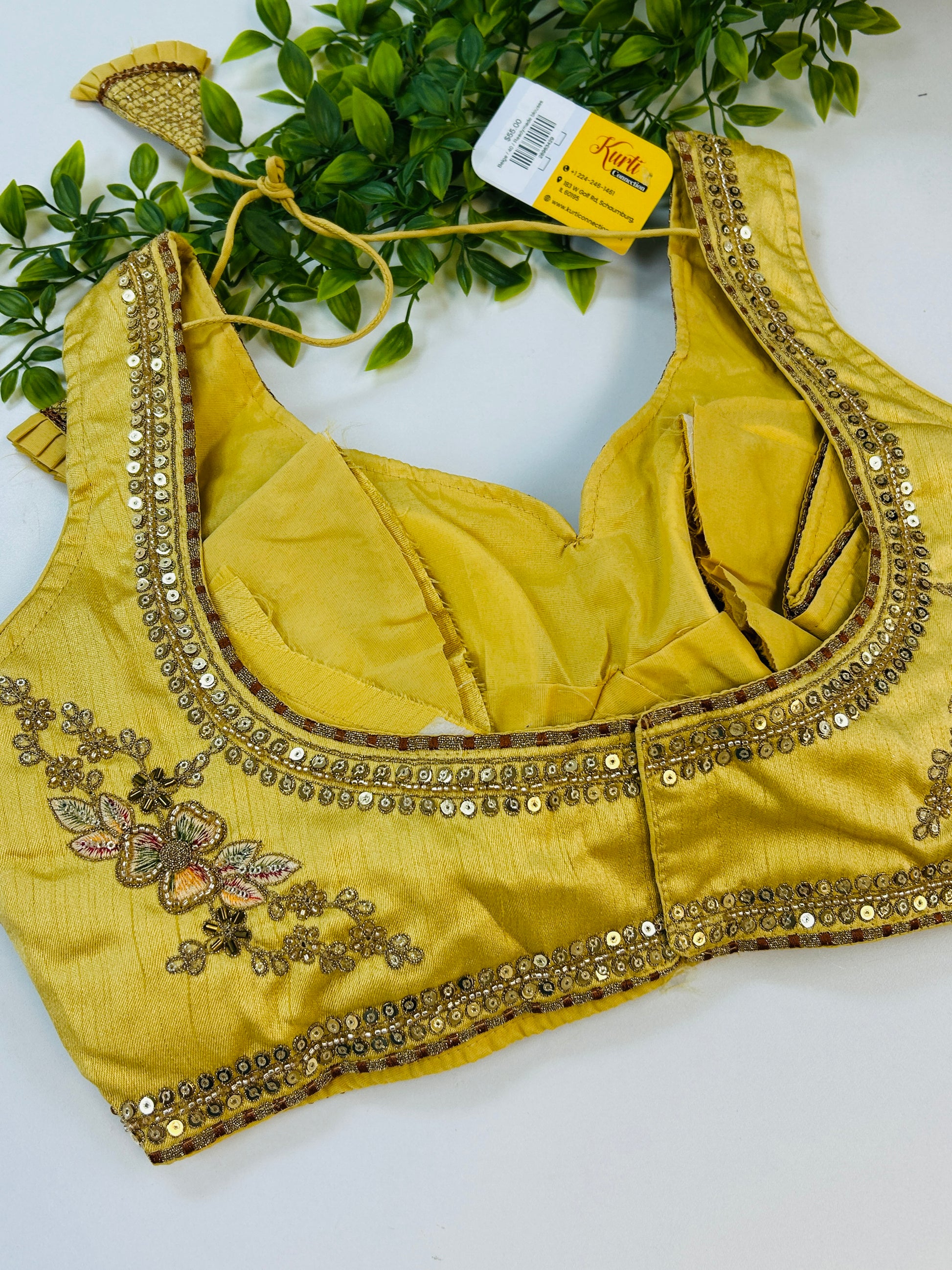 Heavy work blouse - Kurti Connection USA