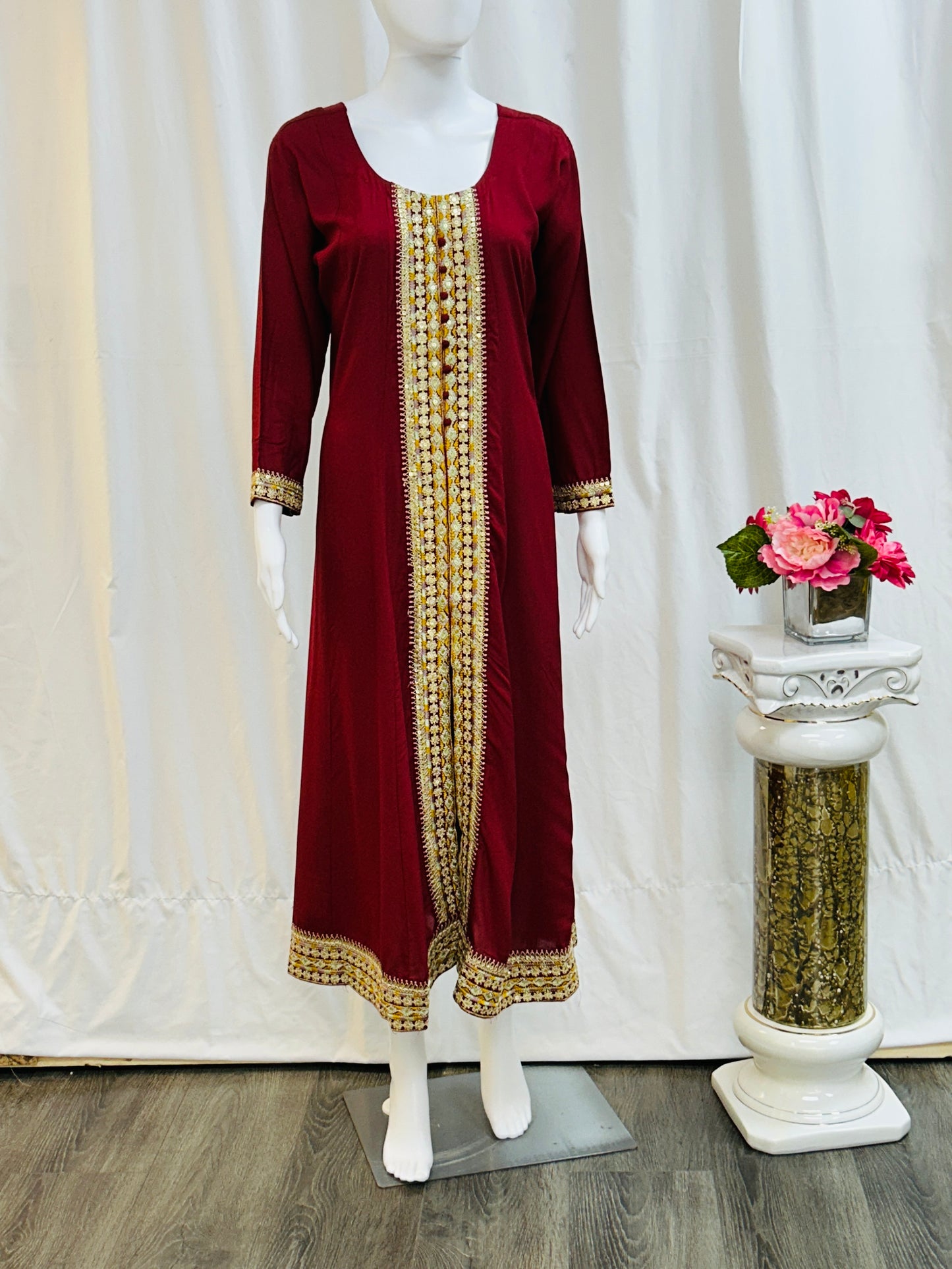 Rayon long kurti - Kurti Connection USA