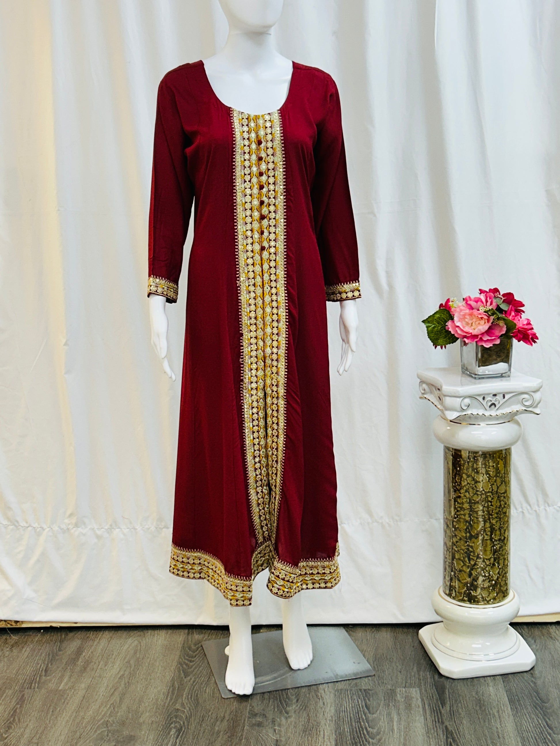 Rayon long kurti - Kurti Connection USA