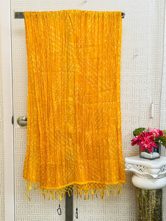 Bandhani dupatta by Kurti Connection USA