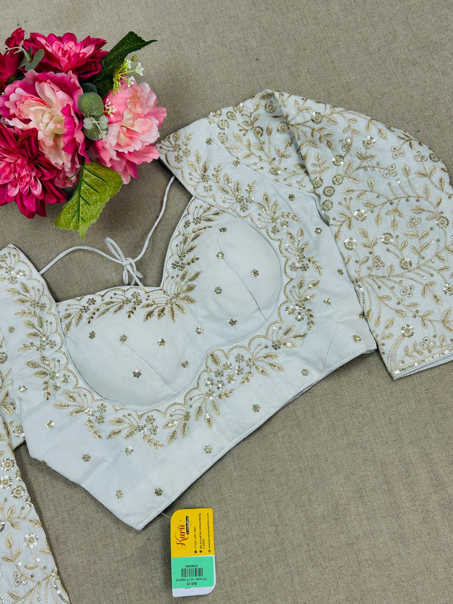 Madhubala blouse by Kurti Connection USA