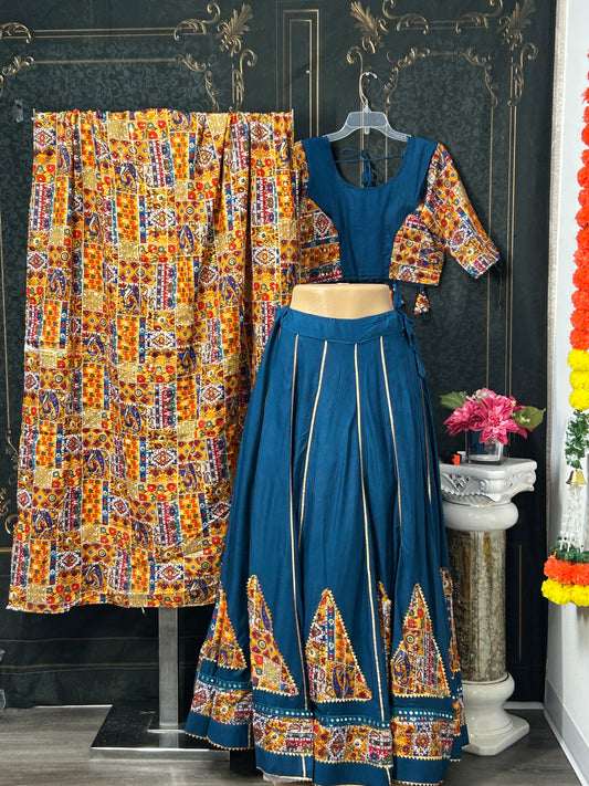 Garba chaniya choli by Kurti Connection USA
