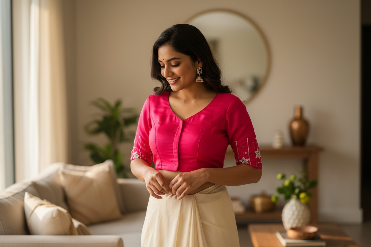 Readymade blouse by Kurti Connection USA