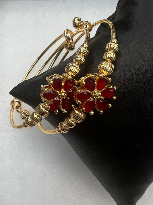 Adjustable (size) bangles / set of 2 by Kurti Connection USA