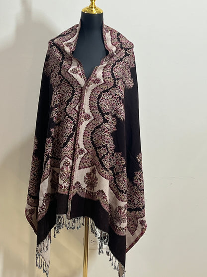 Woolen shawl : stole by Kurti Connection USA
