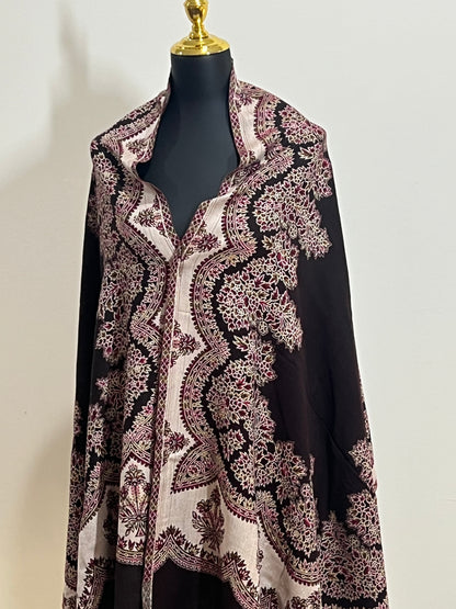 Woolen shawl : stole by Kurti Connection USA