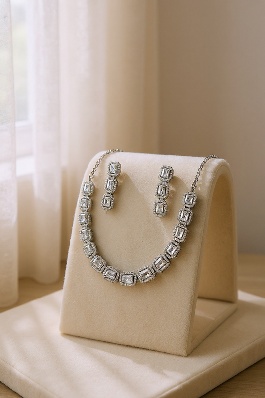 AD necklace set by Kurti Connection USA