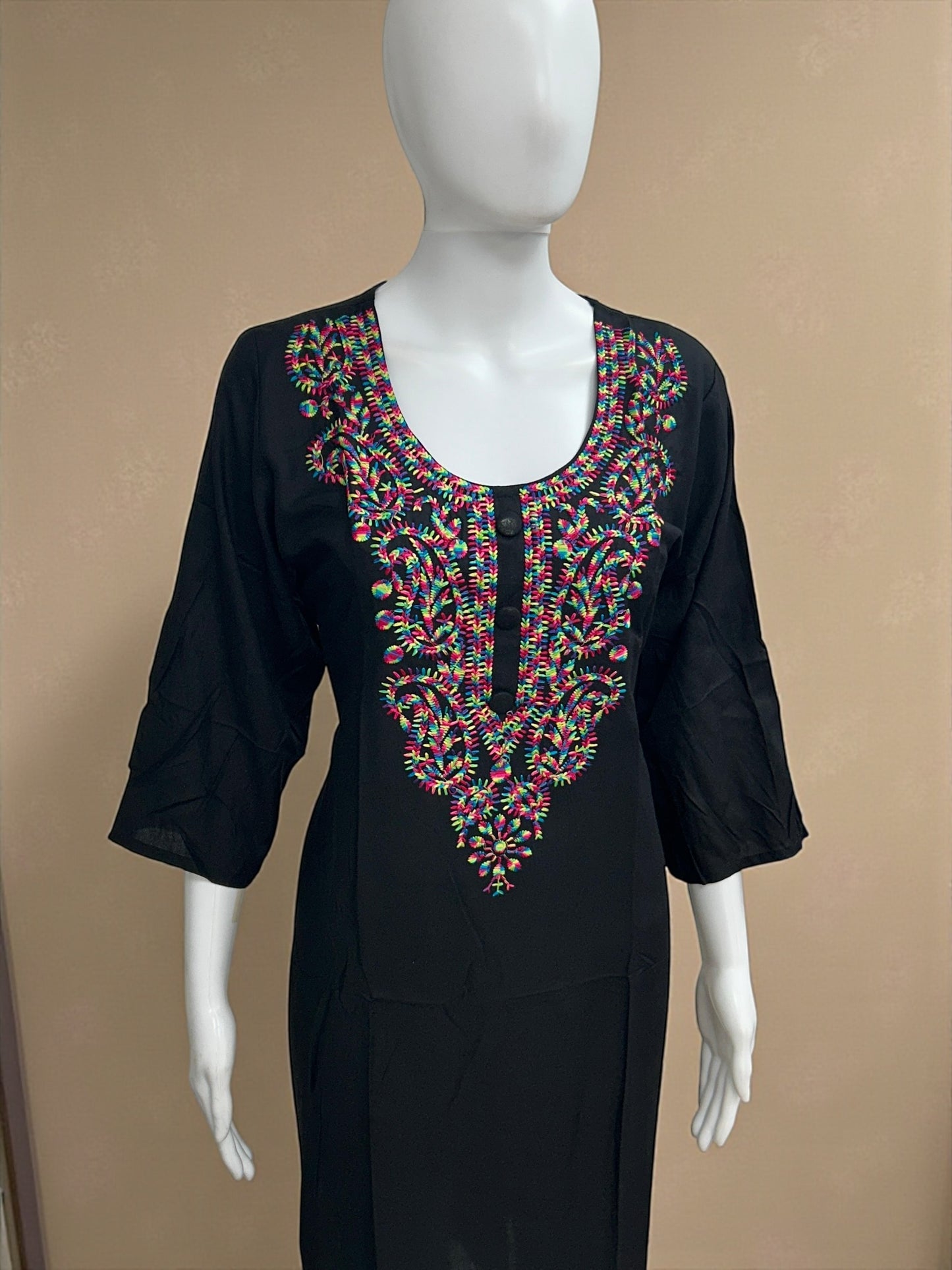 Chikankari Kurti by Kurti Connection USA