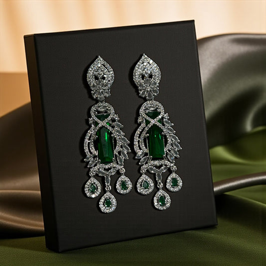 Stunning statement earrings by Kurti Connection USA