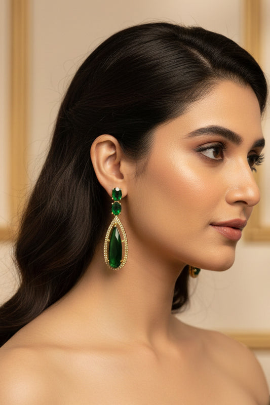 AD earrings by Kurti Connection USA