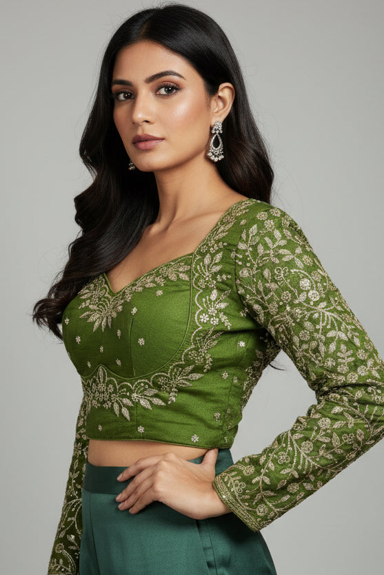 Madhubala blouse by Kurti Connection USA
