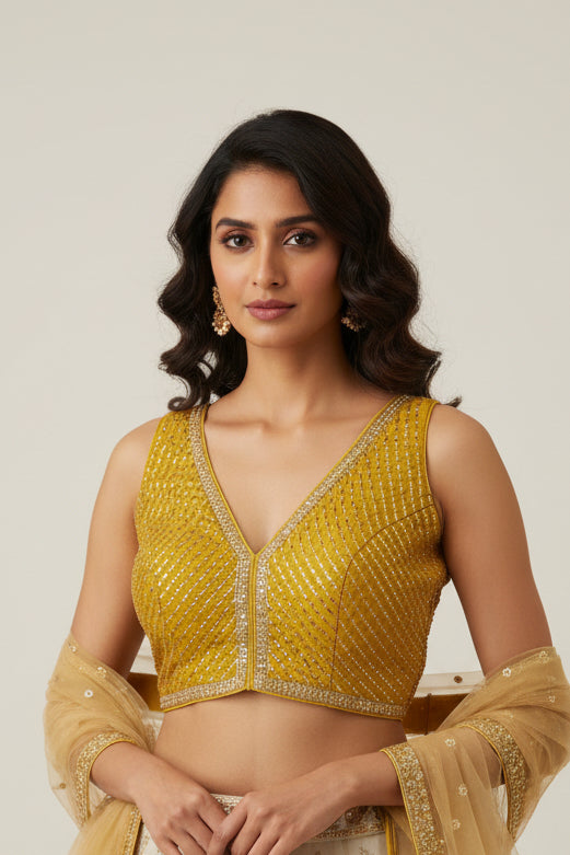 Silk blouses by Kurti Connection USA