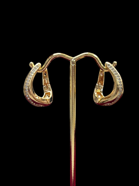 Rose gold earrings | day to day earrings by Kurti Connection USA