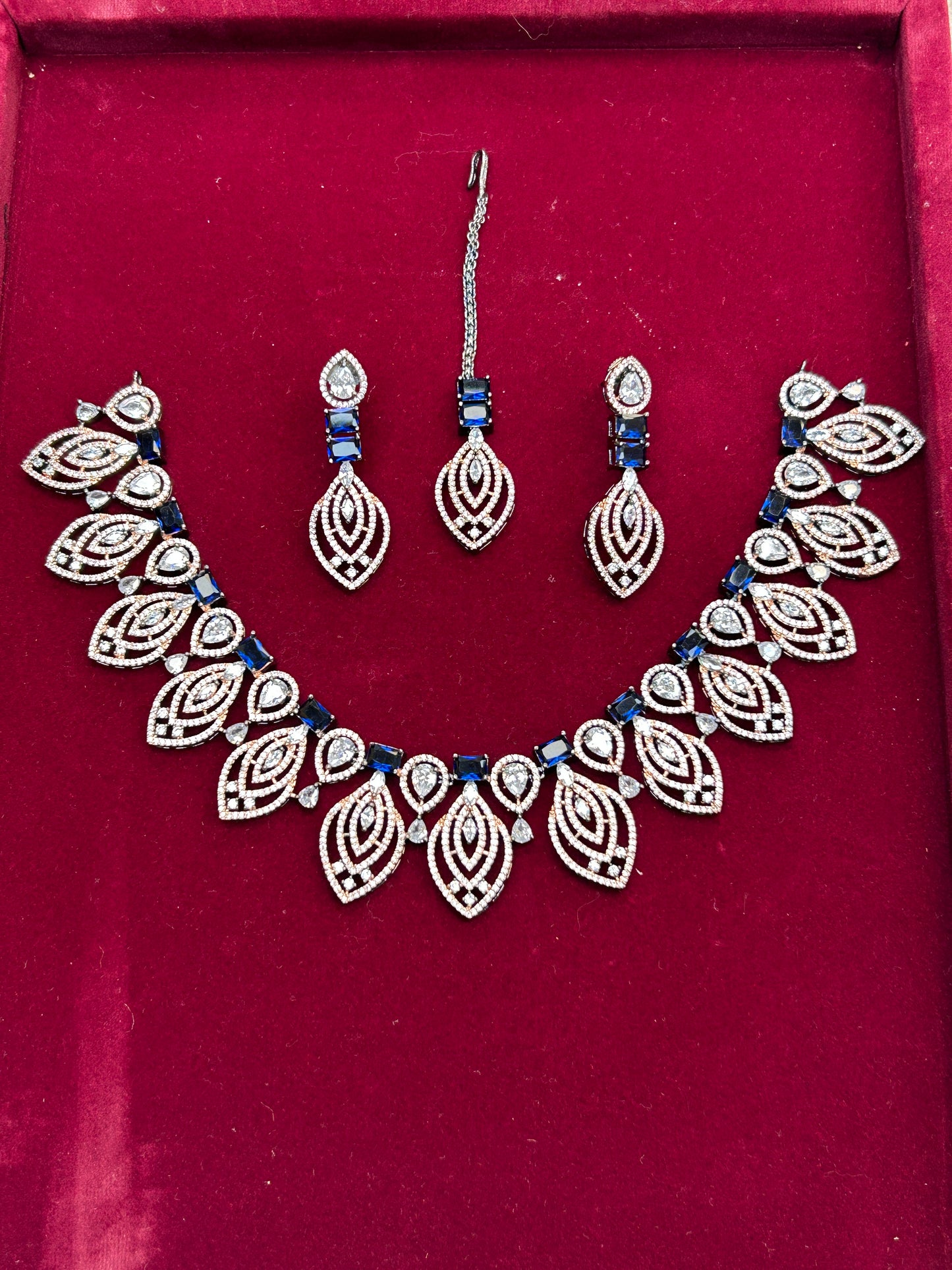 AD necklace set by Kurti Connection USA