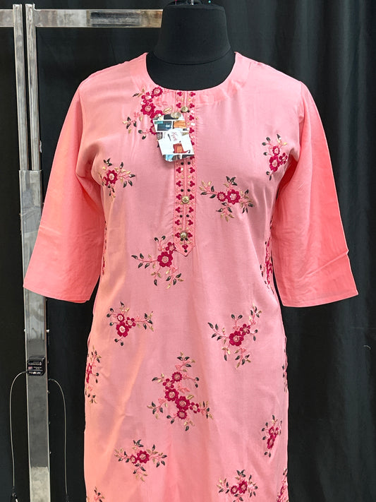 Rayon Kurtis plus size by Kurti Connection USA