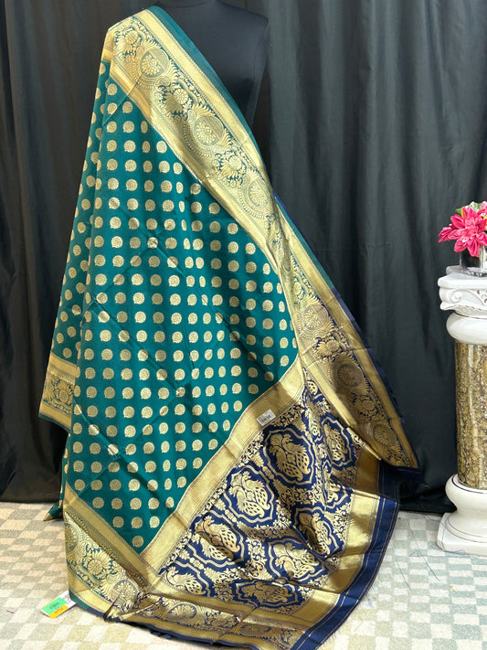 Silk cotton saree / with blouse piece by Kurti Connection USA