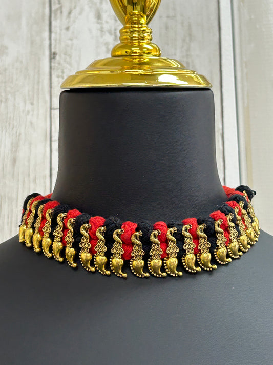 Kolhapuri necklace by Kurti Connection USA