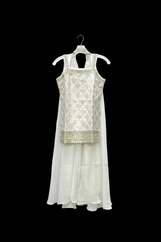 Sharara suit for young girls by Kurti Connection USA