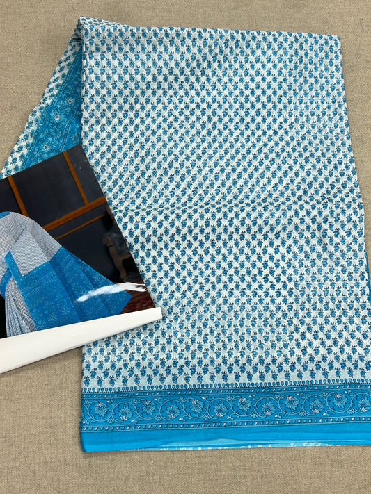 Cotton saree by Kurti Connection USA