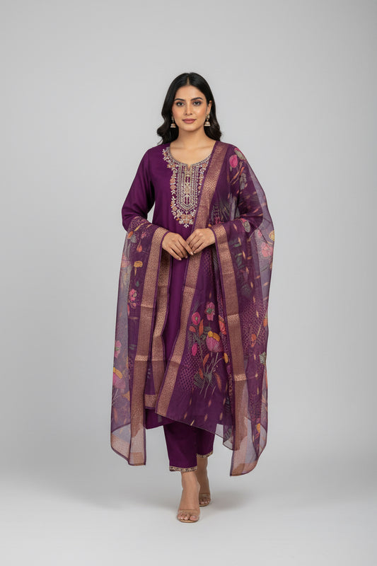 Malhar : Plus size Kurti sets by Kurti Connection USA