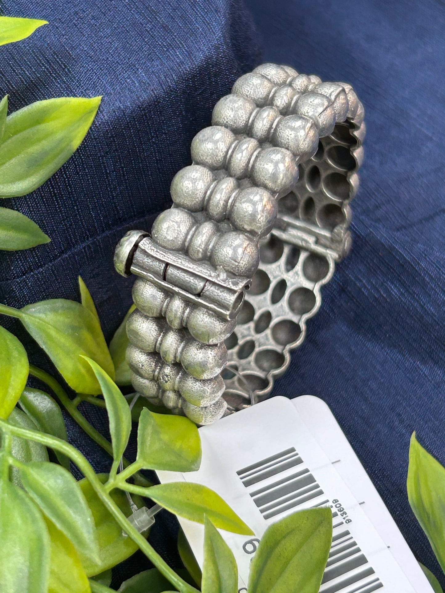 Oxidized Silver Kada - Kurti Connection USA