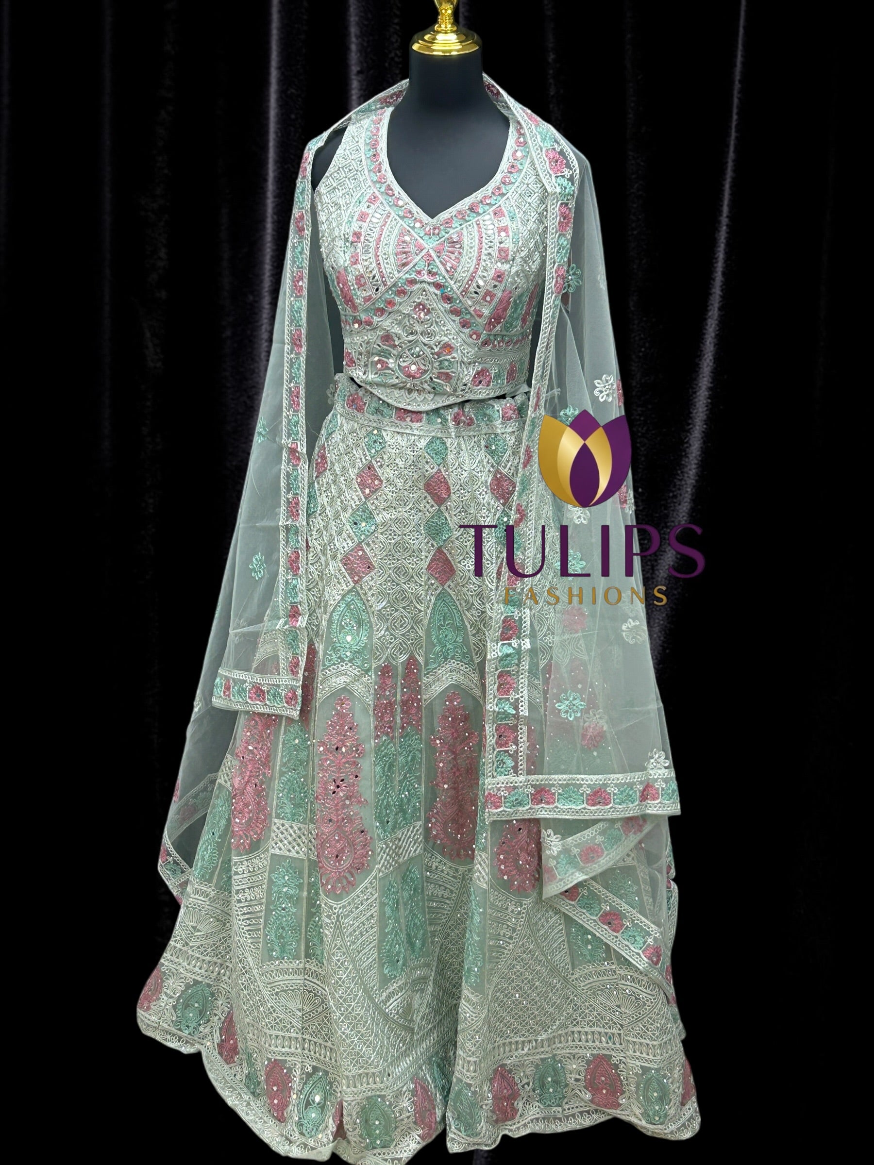 Lehenga Choli set by Kurti Connection USA