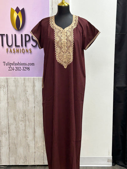 Rayon nighty / Indian night wear by Kurti Connection USA