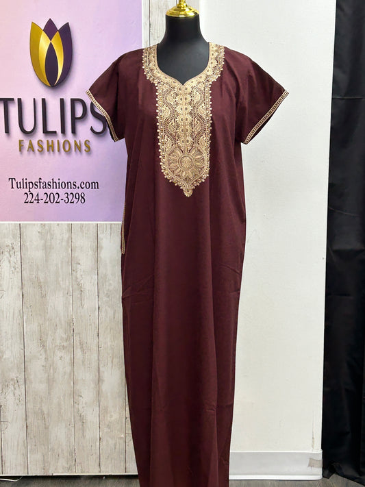 Rayon nighty / Indian night wear by Kurti Connection USA