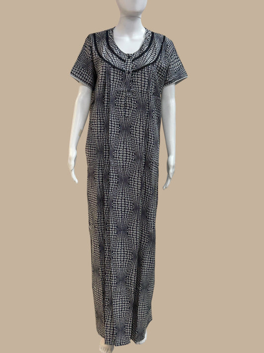 Rayon nighty / Indian night wear by Kurti Connection USA