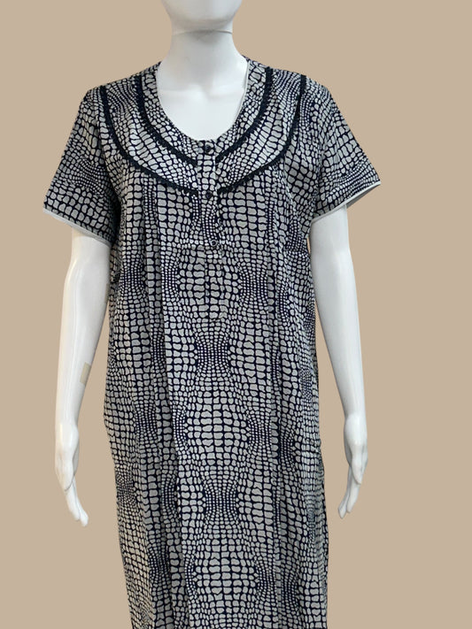 Rayon nighty / Indian night wear by Kurti Connection USA