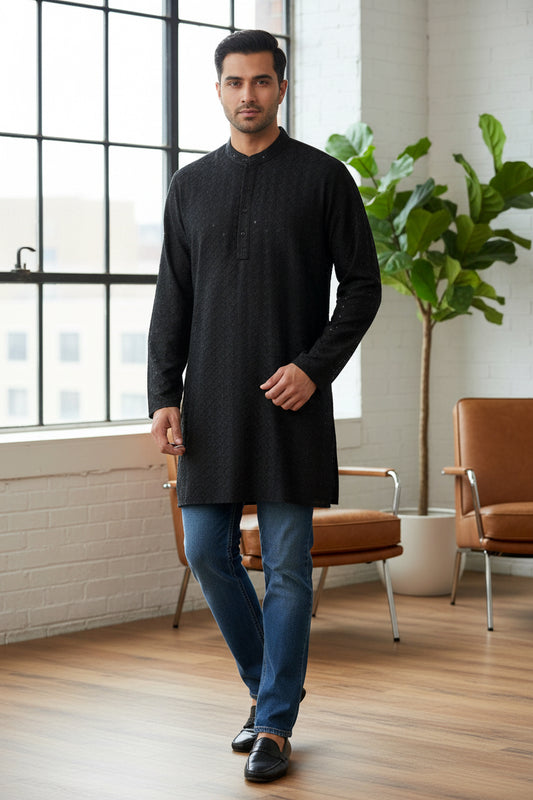 Rayon short kurta