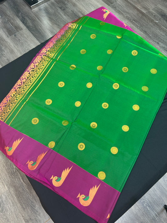 Gadhwal silk saree