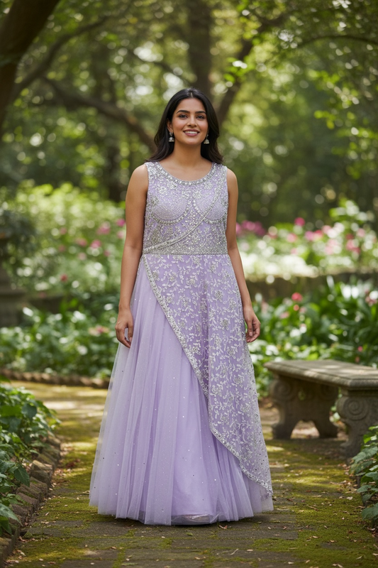 Party wear long gown