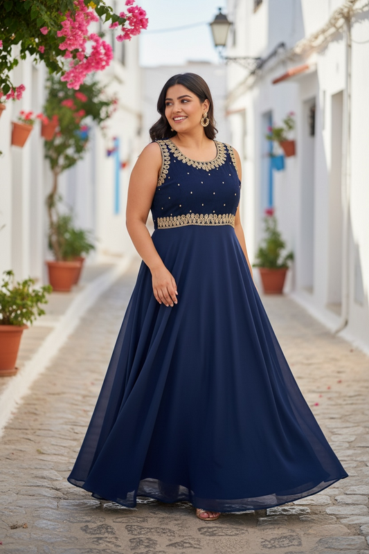 Party wear long gown