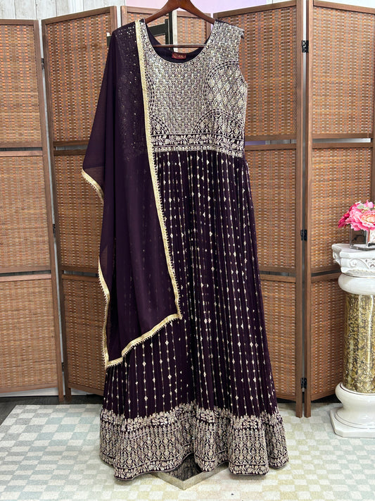 Party wear long gown