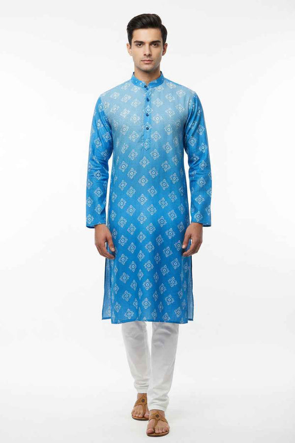 Cotton Kurta with white pant