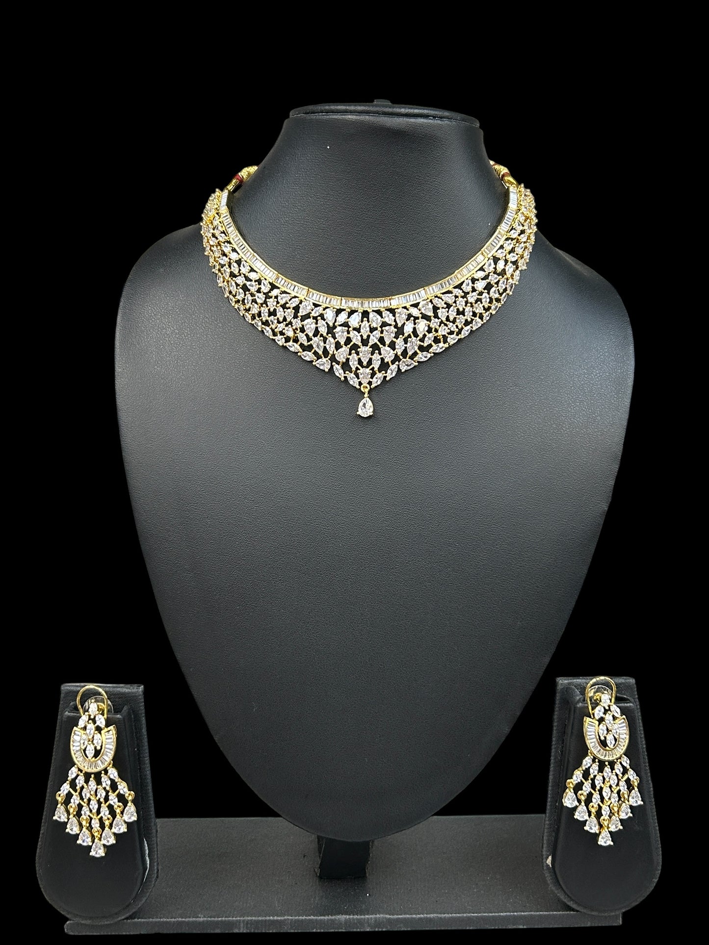 CZ necklace set