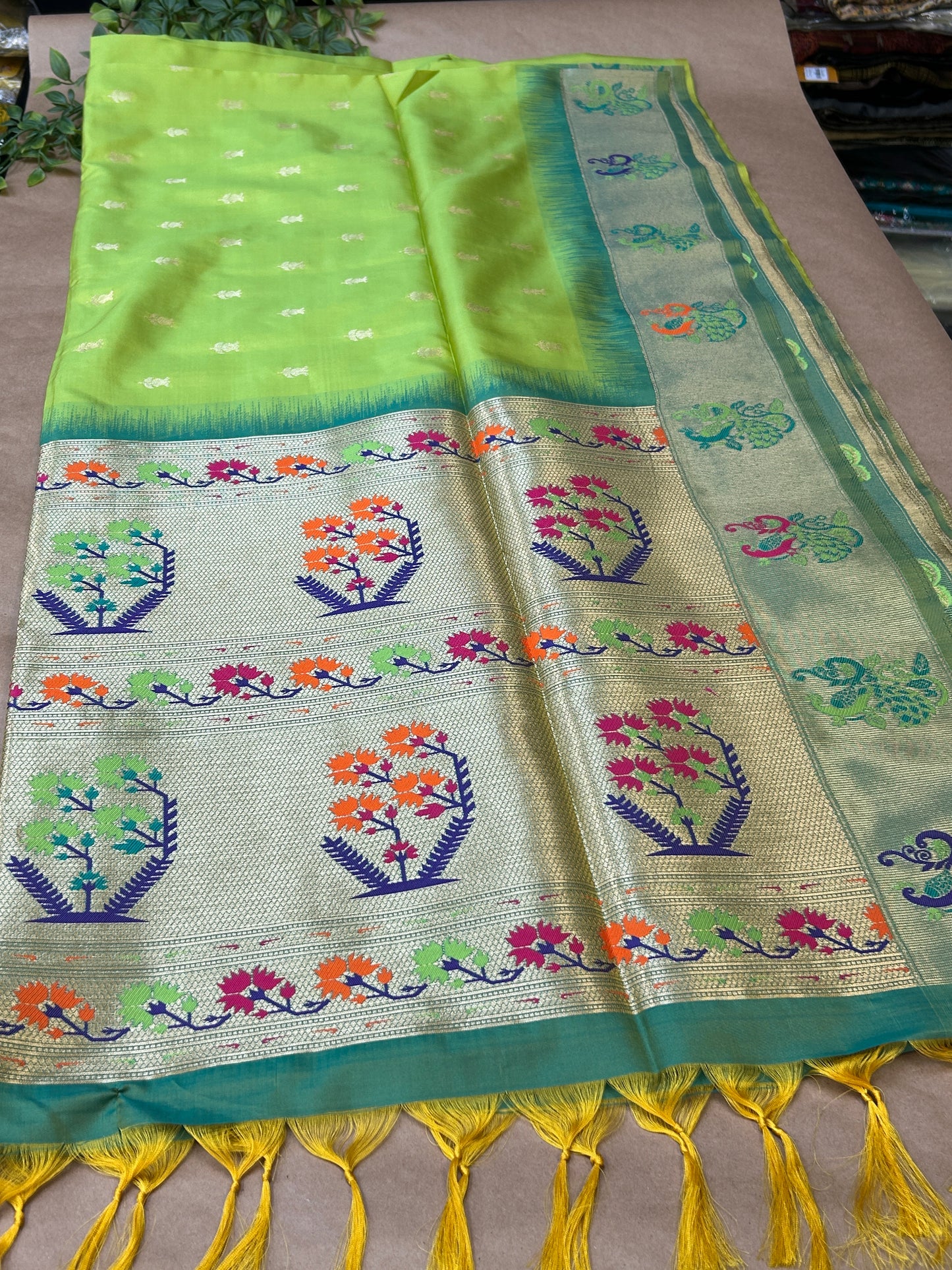 Pure silk saree - Kurti Connection USA