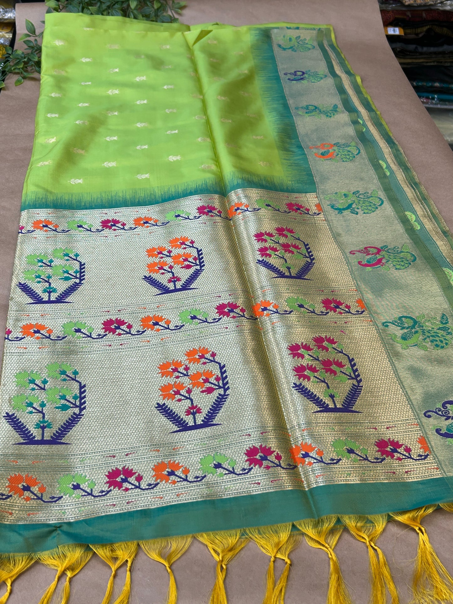 Pure silk saree - Kurti Connection USA