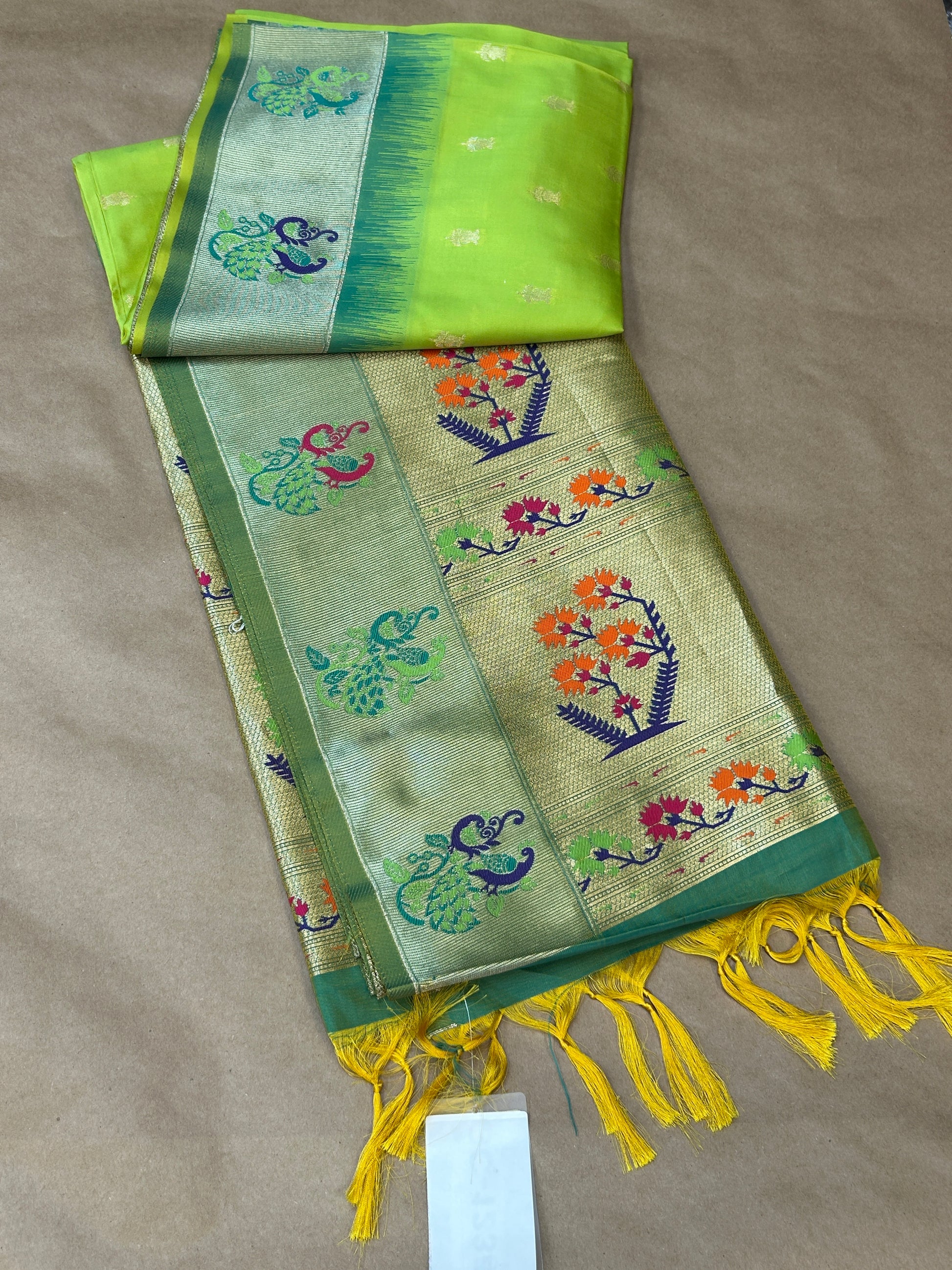 Pure silk saree - Kurti Connection USA