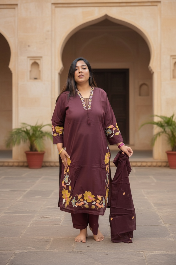 Pure cotton Kurti sets