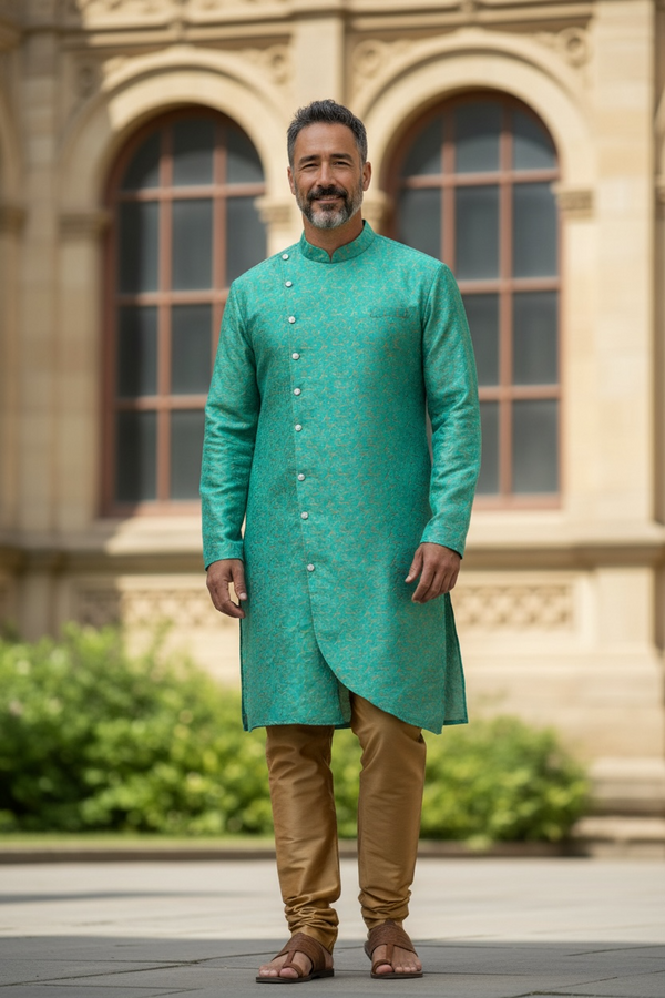 Silk kurta set