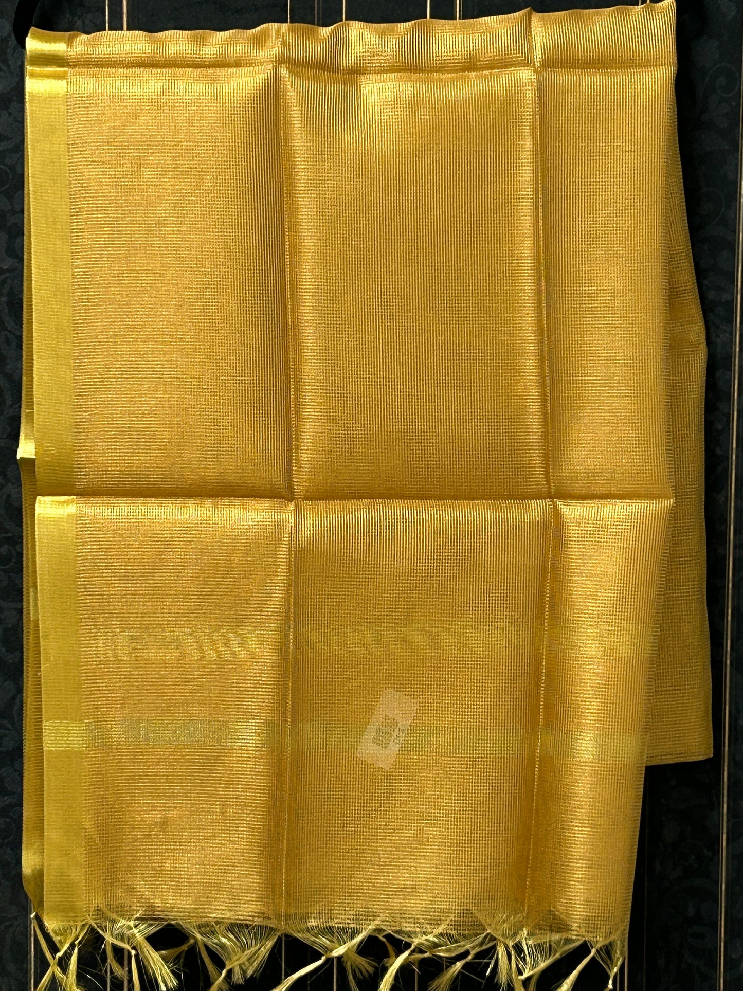 Golden dupatta - Kurti Connection USA