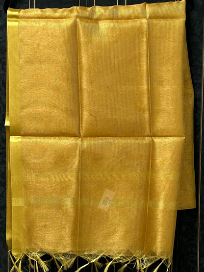 Golden dupatta - Kurti Connection USA