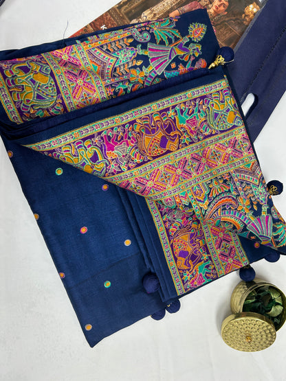 Wedding wear silk saree - Kurti Connection USA