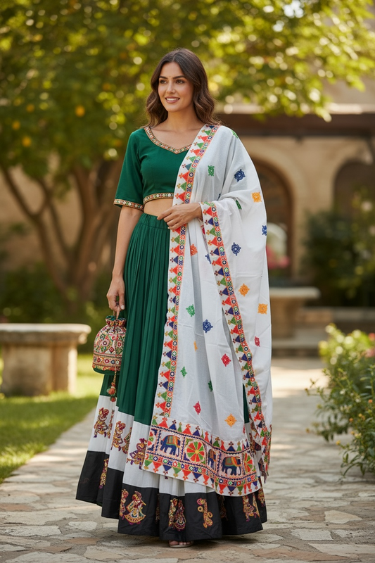 Garba chaniya Choli set by Kurti Connection USA
