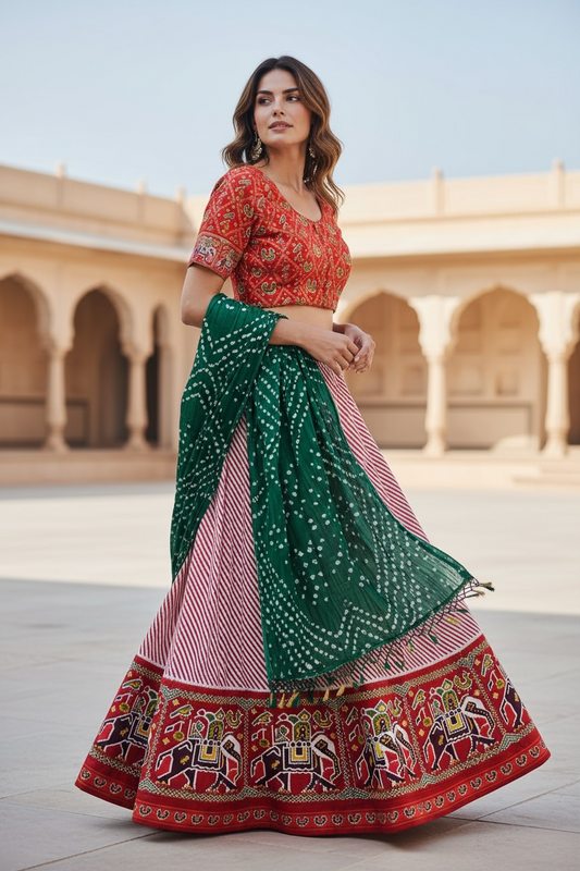 Lehenga Choli set by Kurti Connection USA